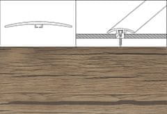 Eurofinal přechodové lišty 4 cm x 90 cm – ořech prisca