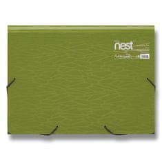 Desky na dokumenty FolderMate Nest 330 x 240 x 35 mm, zelená