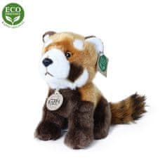 Rappa Plyšová panda červená sedící 18 cm ECO-FRIENDLY