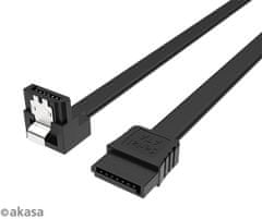 Akasa Proslim, SATA kabel 90° - 50 cm