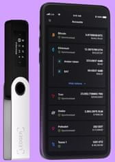 Ledger Nano S Plus Matte Black, hardwarová peněženka na kryptoměny