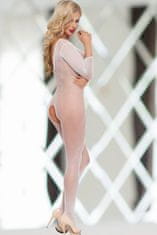 SoftLine Dámské bodystocking NETTY BODYSTOCKING bílá Univerzální