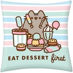 Halantex Oboustranný polštář kočička Pusheen - Ice cream fan club