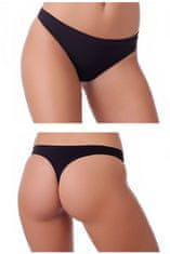 Gatta Dámská tanga 1444s Nini black + Ponožky Gatta Calzino Strech, černá, M