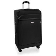 AVANCEA® Cestovní kufr GP8170 Black 4W černý L 79x48x31 cm