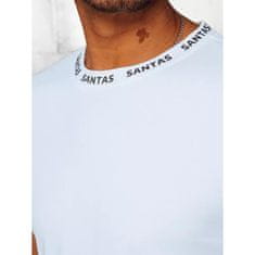 Dstreet Pánské tričko s potiskem SANTAS bílé rx5029 XXL