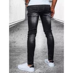 Dstreet Pánské kalhoty džínové Q02 černé ux3913 s29
