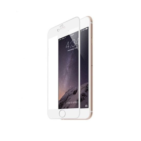 RhinoTech 3D tvrzené sklo pro iPhone 6 / 6S Bílá