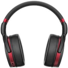 Sennheiser HD 458BT, černá/červená - rozbaleno