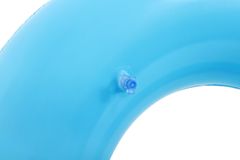 Bestway 36084 Nafukovací kruh s úchyty - léto, průměr 91cm - modrá