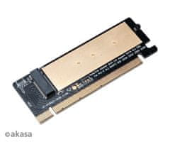 Akasa adaptér pro M.2 do PCIe x16 AK-PCCM2P-05