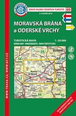 Moravská brána,Oderské vrchy /KČT 60 1:50T Turistická mapa