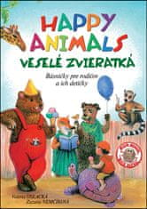 Valéria Oslacká: Happy Animals Veselé zvieratká - Básničky pre rodičov a ich detičky