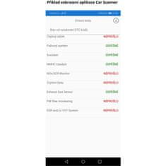 Mobilly Autodiagnostika OBD II Bluetooth 4.0 nízké provedení (ekv.ELM 327) pro Android, CZ sw zdarma
