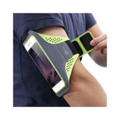 Mobilly sportovní neoprénové pouzdro na ruku pro telefony velikosti 6,4", tyrkysová