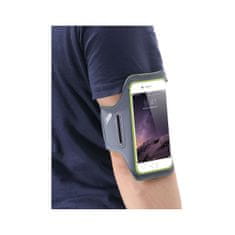 Mobilly sportovní neoprénové pouzdro na ruku pro telefony velikosti 6,4", tyrkysová