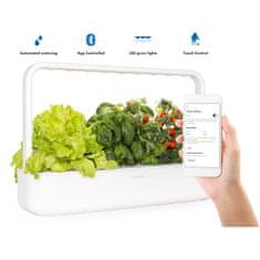 Click and Grow Smart Garden 9 Pro chytrý květináč + 9ks kapslí se semínky, bílý