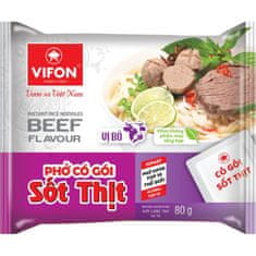 Vifon Instantní polévka s rýžovými nudlemi s příchutí hovězí 80g