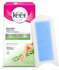 Veet VEET Náplasti s voskovou suchou kůží 12 náplastí