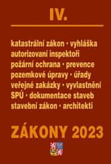 Zákony IV/2023 Stavebnictví, půda