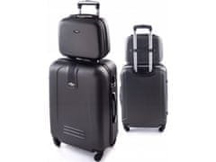 TopKing Cestovní kufry set 2v1 ABS 910 XXL + kosmetický kufr 77 L