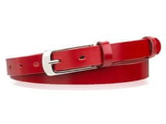 Betlewski Dámský červený pásek na kalhoty 85 cm