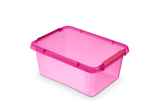 Orplast úložný box s rukojetí SimpleStore Color 12,5l, růžová