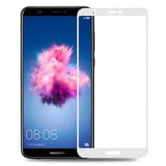 MobilMajak Tvrzené / ochranné sklo Huawei P Smart bílé - 5D Hybrid plné lepení