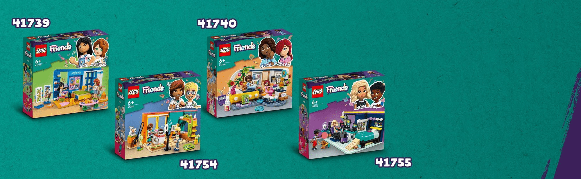 LEGO Friends 41739 Liannin pokoj