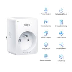 TP-Link Tapo P110 WiFi mini chytrá zásuvka, Energy monitoring, 16A