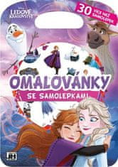 Ledové království - Omalovánky se samolepkami