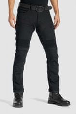 PANDO MOTO kalhoty jeans KARLDO KEV 01 Long černé 34