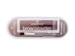 Essence 2.3g brow powder set, 01 light & medium