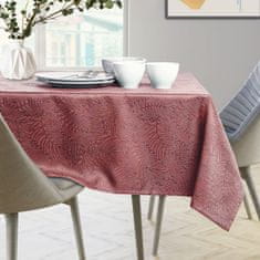 FLHF Ubrus Gaia Pink Embossed Floral 115x250+35x250 AmeliaHome