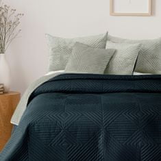 FLHF PASCALI přehoz na postel krémový samet. polyester 170x210 dekoračních prvků