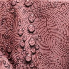 FLHF Ubrus Gaia Pink Embossed Floral 140x450 AmeliaHome