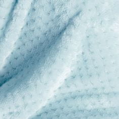 FLHF Shleepy Blue Embossed Jacquard Modern Blanket 130x180 AmeliaHome