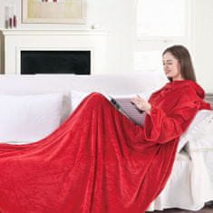 FLHF Lazy Red Smooth Classic Blanket 170x200 DecoKing