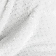 FLHF Shleepy White Embossed Jacquard Modern Blanket 170x210 AmeliaHome