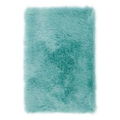 FLHF DOKKA koberec modrý moderní motiv 75x120 ameliahome