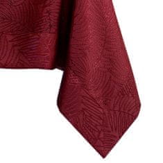 FLHF Ubrus Gaia Maroon s reliéfním květinovým vzorem 110x140 AmeliaHome