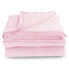 FLHF Mic Powder Pink Smooth Classic Blanket 200x220 DecoKing