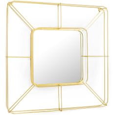FLHF Zrcadlo BAILA ve zlaté barvě homede