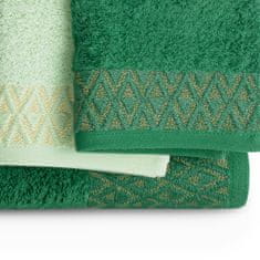 FLHF ANDREA ručník zelený 2*50x90+2*70x140+2*30x50 decoking