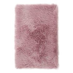 FLHF DOKKA koberec růžový moderní motiv 75x120 ameliahome
