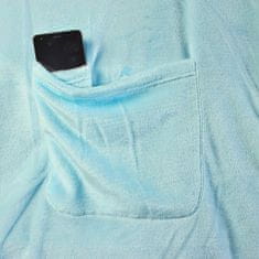 FLHF Lazy Turquoise Smooth Classic Blanket 170x200 DecoKing