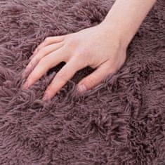 FLHF KARVAG kulatý koberec růžový moderní motiv r160 ameliahome