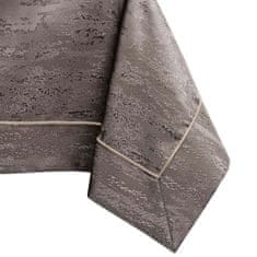 FLHF Ubrus Vesta Brown Embossed Modern 120x220 AmeliaHome