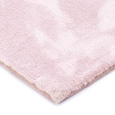 FLHF MORKO koberec pudrově růžový moderní motiv 120x170 ameliahome