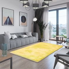 FLHF MORKO koberec žlutý motiv moderní glamour styl 120x200 ameliahome